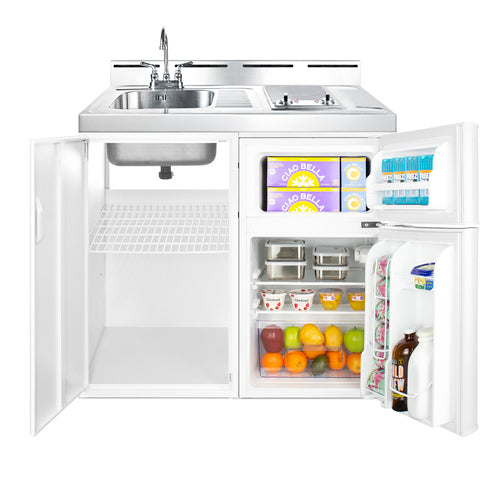 Summit 39" Wide All-In-One Kitchenette (C39ELGLASS) view 2