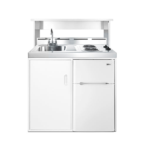 Summit 39" Wide All-In-One Kitchenette (C39EL) view 4