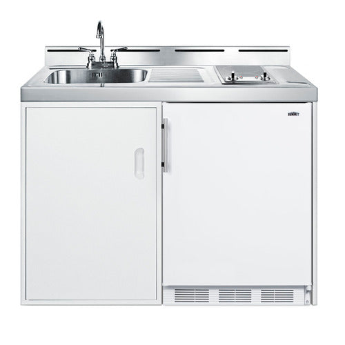 Summit 48" Wide All-In-One Kitchenette (C48ELGLASS)
