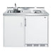 Summit 48" Wide All-In-One Kitchenette (C48ELGLASS)