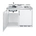 Summit 48" Wide All-In-One Kitchenette, No Plumbing Needed (C48ELGLASSPUMP) view 2
