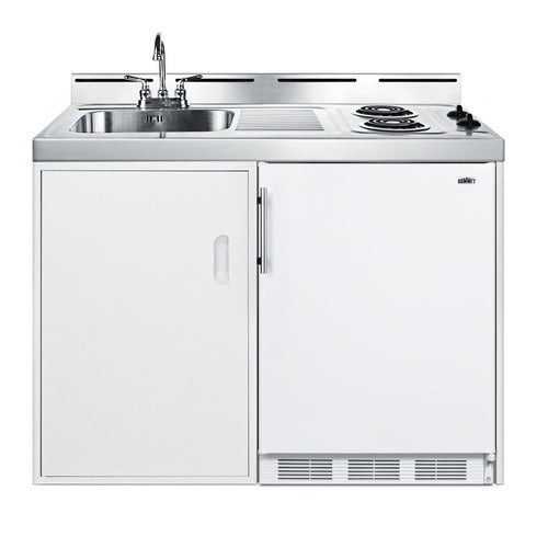 Summit 48" Wide All-In-One Kitchenette (C48EL)