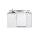 Summit 60" Wide All-In-One Kitchenette (C60ELGLASS)