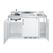 Summit 60" Wide All-In-One Kitchenette (C60ELGLASS) view 2