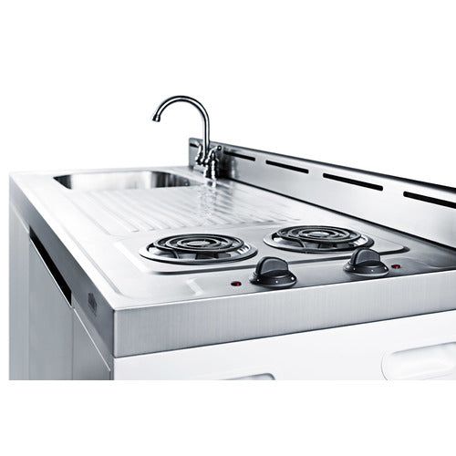Summit 60" Wide All-In-One Kitchenette (C60EL) view 2