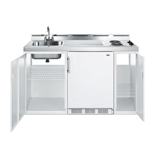 Summit 60" Wide All-In-One Kitchenette (C60EL) view 3