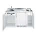 Summit 60" Wide All-In-One Kitchenette (C60EL) view 3