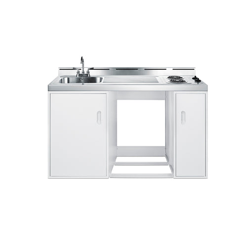 Summit 60" Wide All-In-One Kitchenette (Refrigerator Not Included) (C60ELNR)