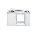 Summit 60" Wide All-In-One Kitchenette (Refrigerator Not Included) (C60ELNR)