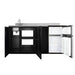 Summit 72" Wide All-In-One Kitchenette, ADA Counter Height (CK72ADASINKL) view 4