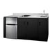 Summit 72" Wide All-In-One Kitchenette, ADA Counter Height (CK72ADASINKR) view 3