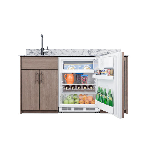 Summit Turnkey Caldera Kitchen, ADA-Compliant (CALDERADB33ISINKL) view 6