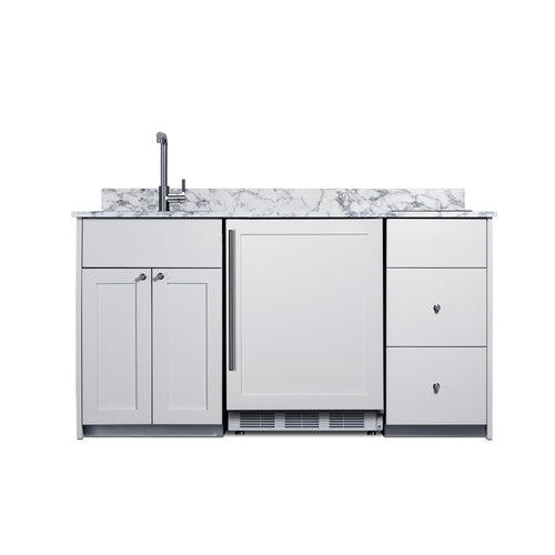 Summit Turnkey Caldera Kitchen, ADA-Compliant (CALDERAWH33ISINKL) view 4