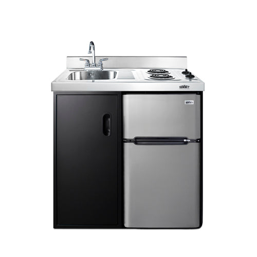 Summit 36" Wide All-In-One Kitchenette (CK36EL)