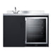 Summit 48" Wide All-In-One Kitchenette (CK48NCSINKL) view 4