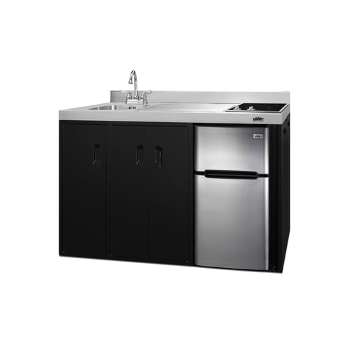 Summit 54" Wide All-In-One Kitchenette (CK54SINKL) view 3