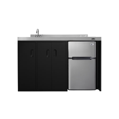 Summit 54" Wide All-In-One Kitchenette (CK54SINKL) view 2