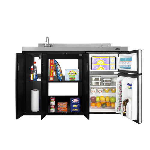 Summit 54" Wide All-In-One Kitchenette (CK54SINKL) view 5