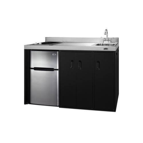 Summit 54" Wide All-In-One Kitchenette (CK54SINKR) view 3