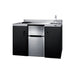 Summit 54" Wide All-In-One Kitchenette, ADA Counter Height (CK55ADASINKR) view 2