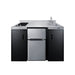 Summit 54" Wide All-In-One Kitchenette, ADA Counter Height (CK55ADASINKR)