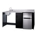 Summit 72" Wide Barrier-Free All-In-One Kitchenette, ADA-Compliant (CK72ADALBFNCK) view 2