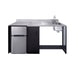 Summit 72" Wide Barrier-Free All-In-One Kitchenette, ADA-Compliant (CK72ADARBFNCK)