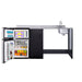 Summit 72" Wide Barrier-Free All-In-One Kitchenette, ADA-Compliant (CK72ADARBFNCK) view 3