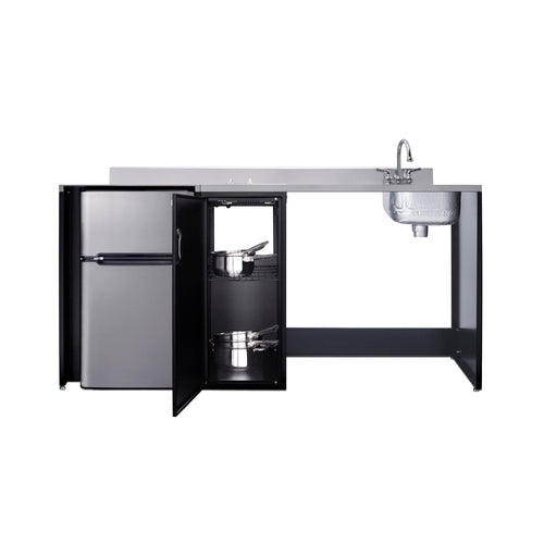 Summit 72" Wide Barrier-Free All-In-One Kitchenette, ADA-Compliant (CK72ADARBF) view 4