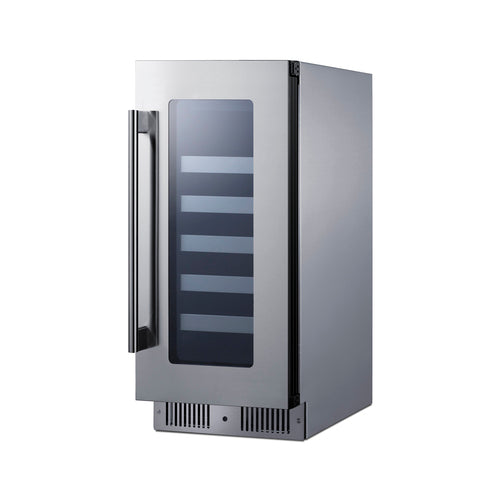 Summit 15" Wide Built-In Wine Cellar (CL155WC1CSS)
