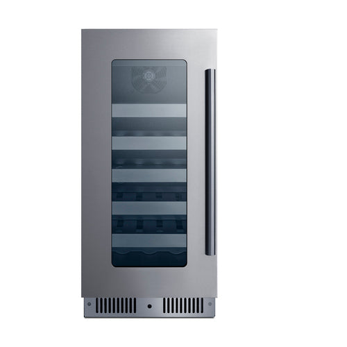 Summit 15" Wide Built-In Wine Cellar (CL155WC1LHD)
