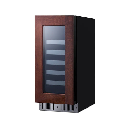 Summit 15" Wide Built-In Wine Cellar (Panel Not Included) (CL155WC1PNRLHD) view 5