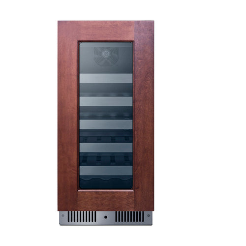 Summit 15" Wide Built-In Wine Cellar (Panel Not Included) (CL155WC1PNR) view 6