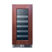 Summit 15" Wide Built-In Wine Cellar (Panel Not Included) (CL155WC1PNR) view 6