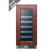 Summit 15" Wide Built-In Wine Cellar (Panel Not Included) (CL155WC1PNR)