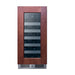 Summit 15" Wide Built-In Wine Cellar (Panel Not Included) (CL155WC1PNR) view 3