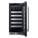 Summit 15" Wide Built-In Wine Cellar (CL155WC1) view 5