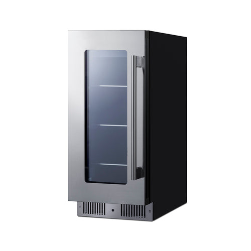 Summit 15" Wide Built-In Beverage Center (CL156BV1LHD) view 4