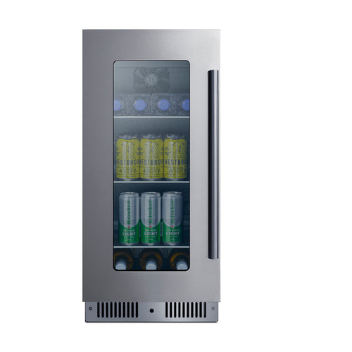 Summit 15" Wide Built-In Beverage Center (CL156BV1LHD) view 3