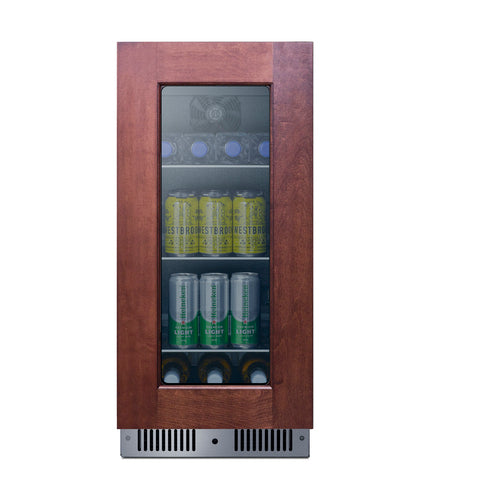 Summit 15" Wide Built-In Beverage Center (Panel Not Included) (CL156BV1PNRLHD) view 5