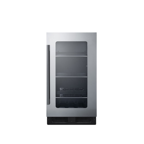 Summit 18" Wide Built-In Beverage Center (CL181WBVCSS)