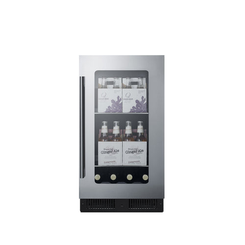 Summit 18" Wide Built-In Beverage Center (CL181WBV) view 3