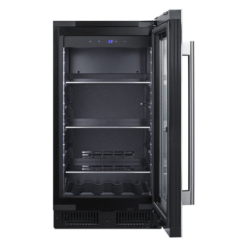 Summit 18" Wide Built-In Beverage Center (CL181WBVCSS) view 2