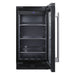 Summit 18" Wide Built-In Beverage Center (CL181WBVCSS) view 2