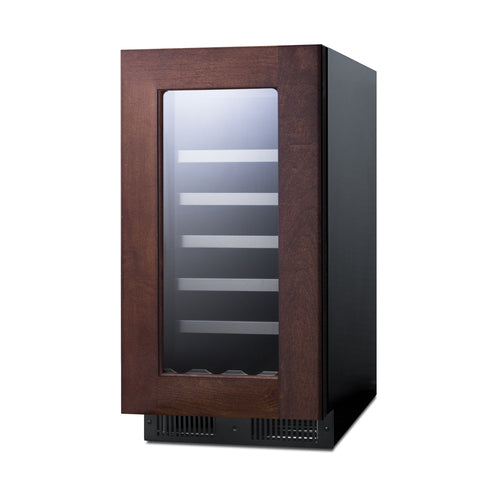 Summit 18" Wide Built-In Wine Cellar (Panel Not Included) (CL18WCPNRLHD) view 2