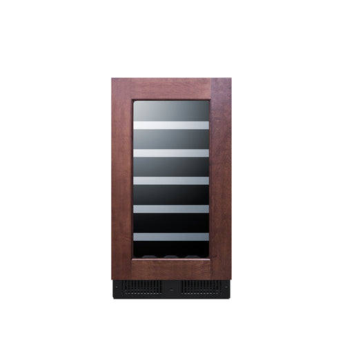 Summit 18" Wide Built-In Wine Cellar (Panel Not Included) (CL18WCPNRLHD) view 4