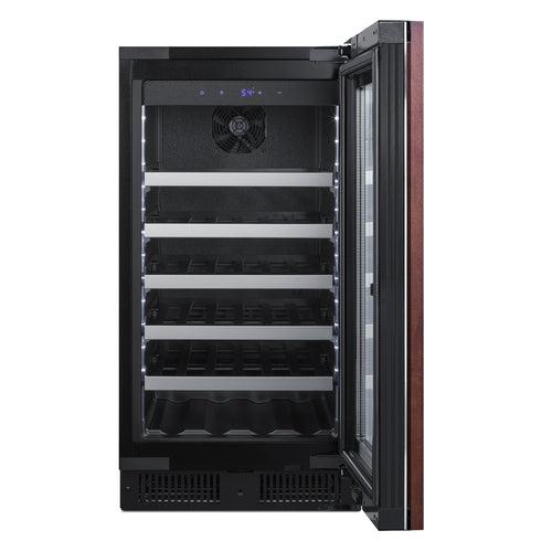 Summit 18" Wide Built-In Wine Cellar (Panel Not Included) (CL18WCPNR) view 3