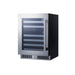 Summit 24" Dual Zone Built-In Wine Cellar (CL244WC2LHD) view 4