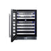 Summit 24" Dual Zone Built-In Wine Cellar (CL244WC2LHD) view 5