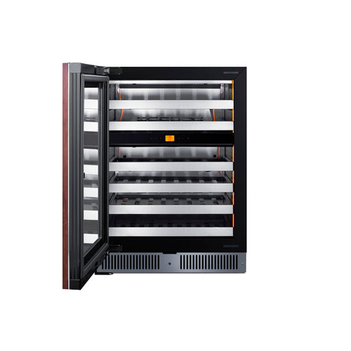 Summit 24" Dual Zone Built-In Wine Cellar (Panel Not Included) (CL244WC2PNRLHD) view 2